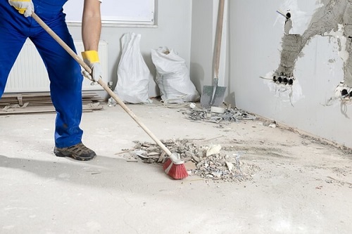 Nettoyage après chantier